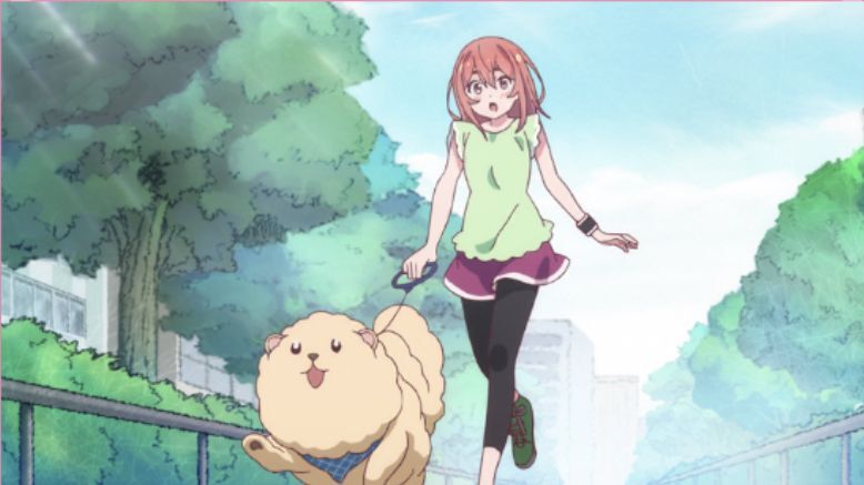 『飼い犬の散歩』桜沢墨