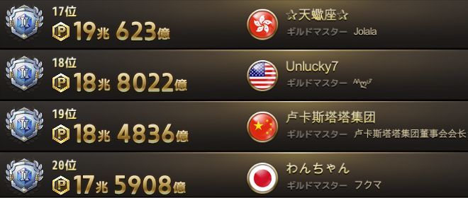 20位