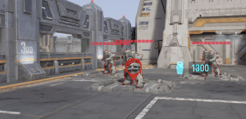 短押しでピン出し