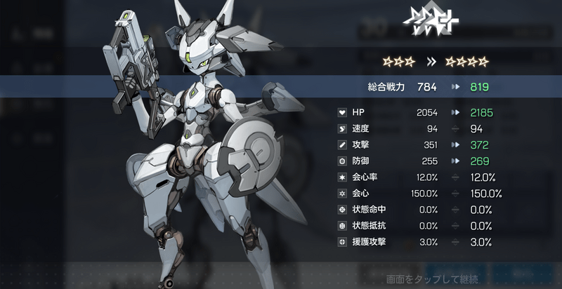 アルフォースαの星上げ