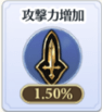 攻撃力増加