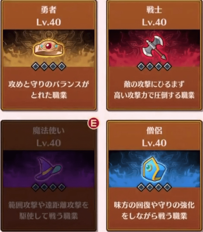 職業を変更すること