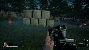 m16の反動パターン