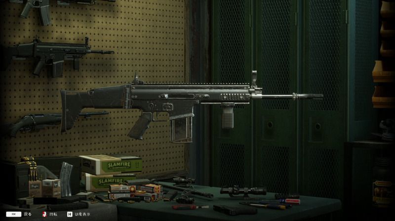 SCARのデフォルトスキン