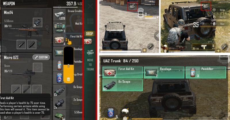 トランクの仕様について