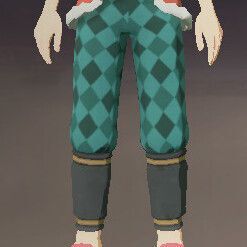 柄付き股引道化