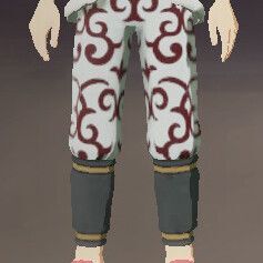 柄付き股引洋唐草