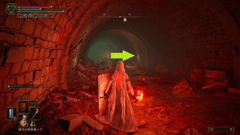 忌み捨ての地下の進み方