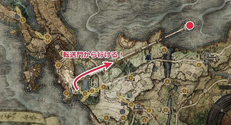 リムグレイブの神授塔の行き方1