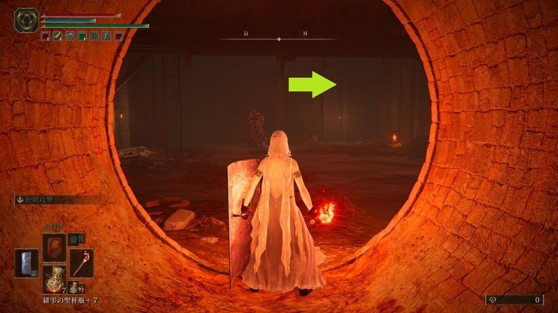 忌み捨ての地下の進み方