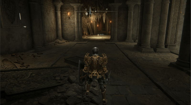 崩れゆく獣墓、奥部