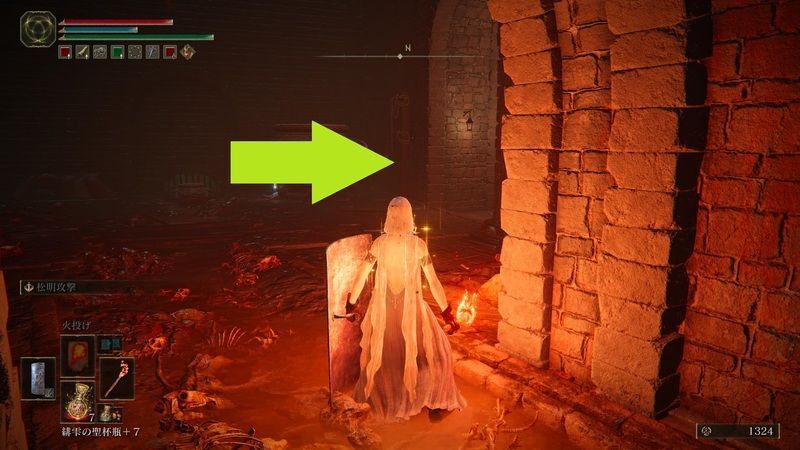 忌み捨ての地下の進み方