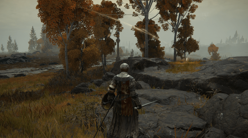 アルター街道の三叉路