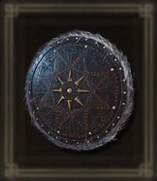 ブラックレザーシールド