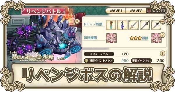 リベンジボスの解説