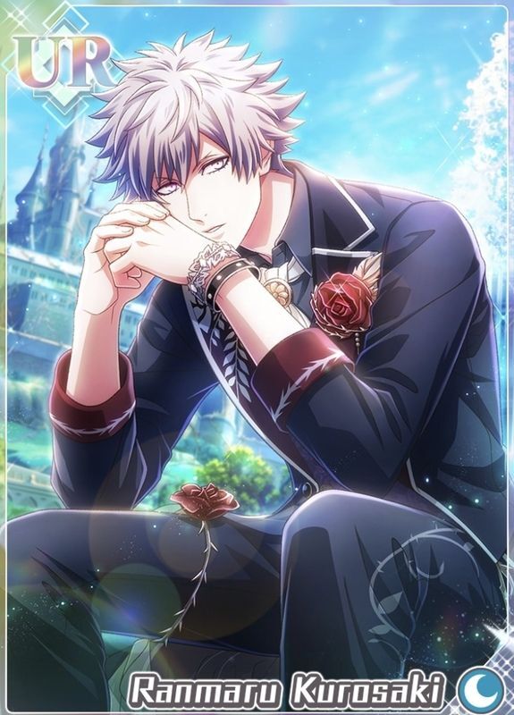 黒崎蘭丸　うたプリ　シャニライ　ビジュコレ　UR ビジュ良ッ!!!!!!黒崎蘭丸URが欲しすぎるwww【うたの