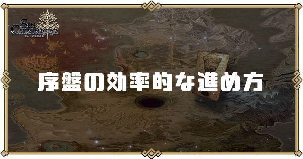 序盤の効率的な進め方