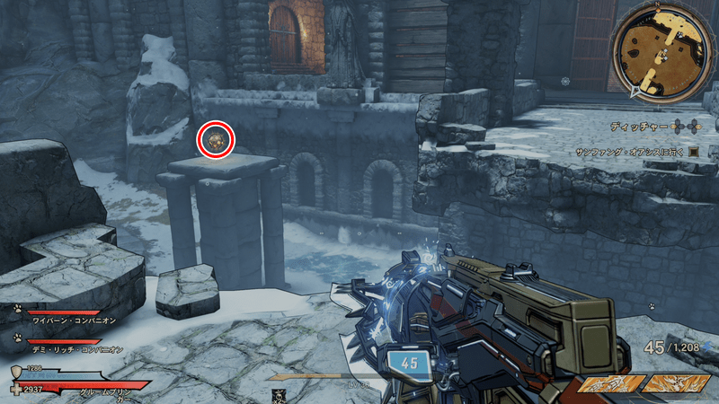 マウント・クロウのラッキーダイスの場所詳細⑱