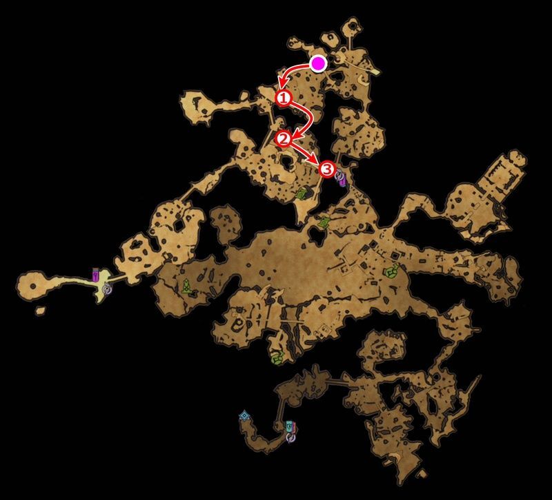 マウント・クロウのルート