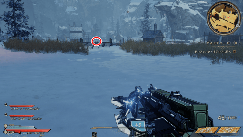 マウント・クロウの伝承の巻物の場所詳細③