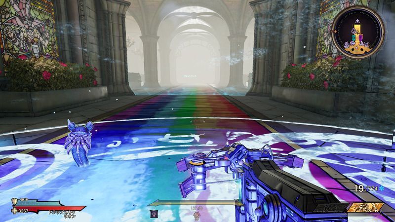 フロストバーン使用画面