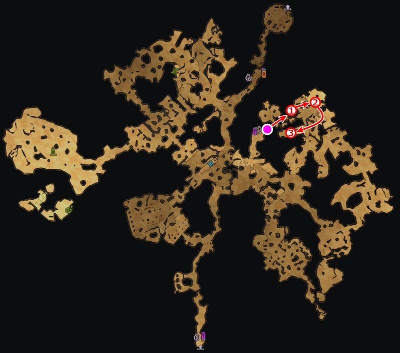 ドラウンド・アビスのルート