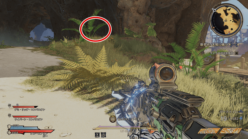 クラックマスト・コーヴのラッキーダイスの場所詳細⑪