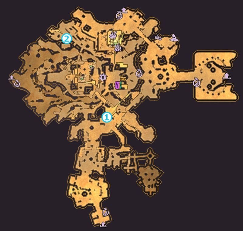 ブライトフーフの詩篇のページマップ