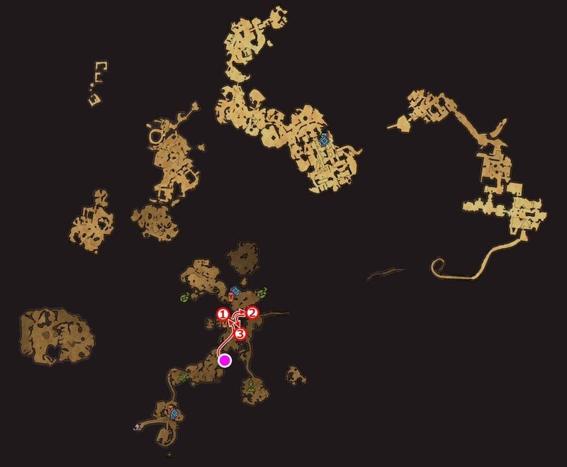 タングルドリフトのルート