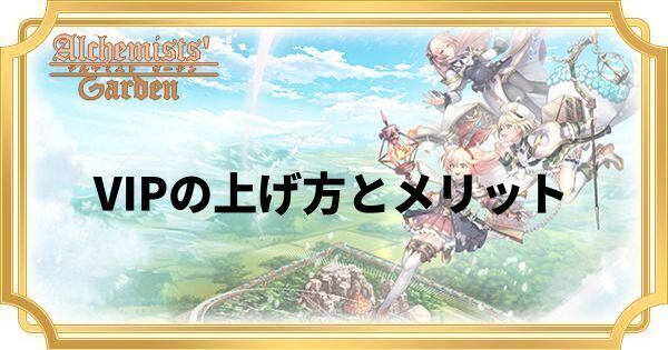 VIPの上げ方とメリット