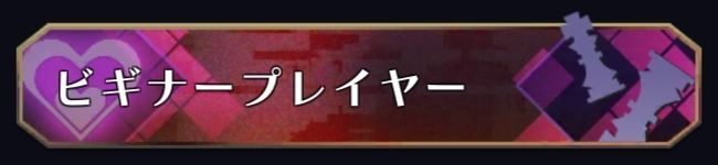 ビギナープレイヤー