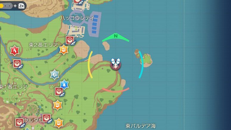 ドヒドイデの出現場所・マップ