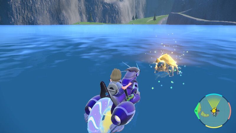 ハラバリーがいる周囲の様子