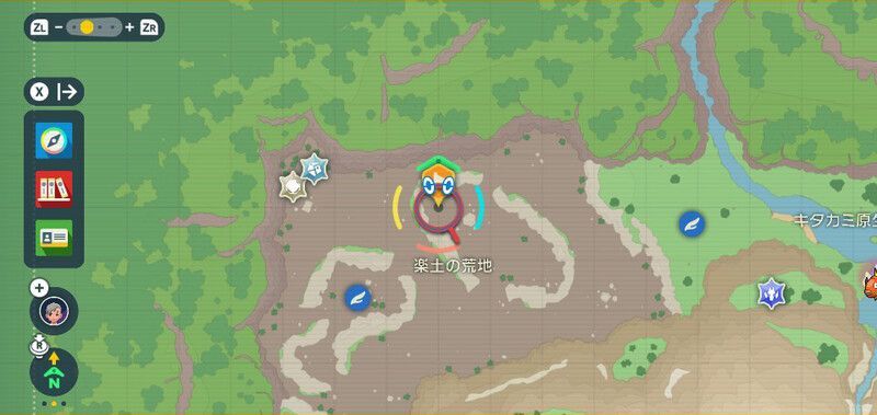 ノズパスの出現場所・マップ