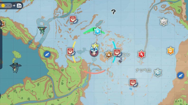 ミガルーサの出現場所・マップ