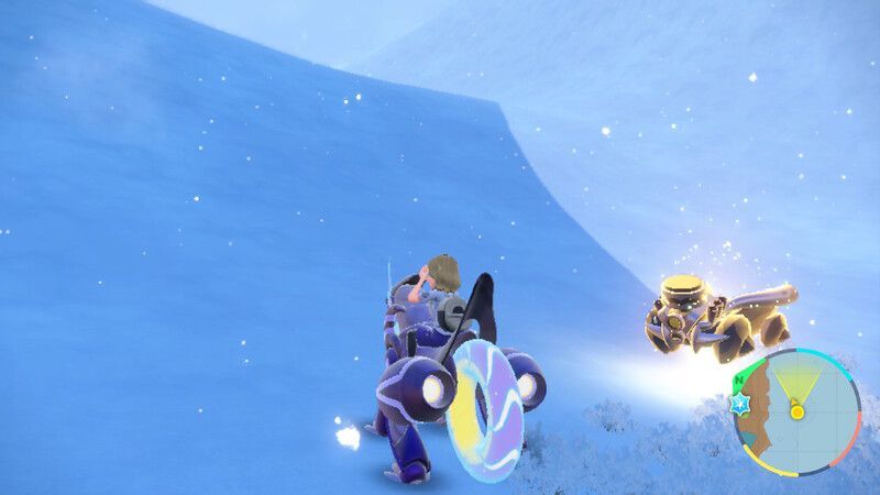 ブロロロームがいる周囲の様子