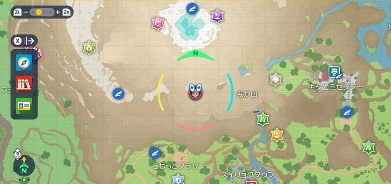 ドテッコツの出現場所・マップ