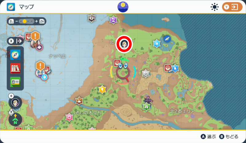 青の杭のマップ5