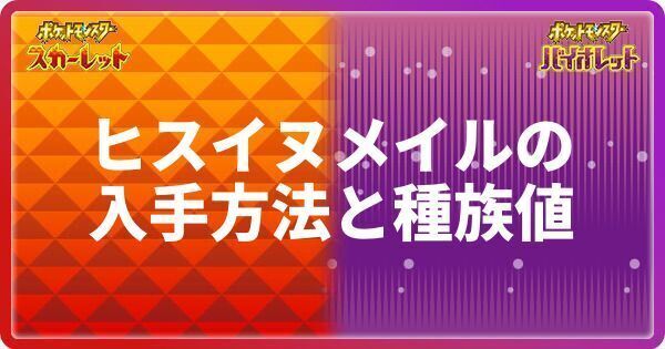 ヒスイヌメイル
