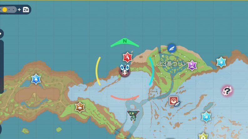 パモットの出現場所・マップ