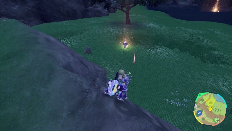 アーボックがいる周囲の様子