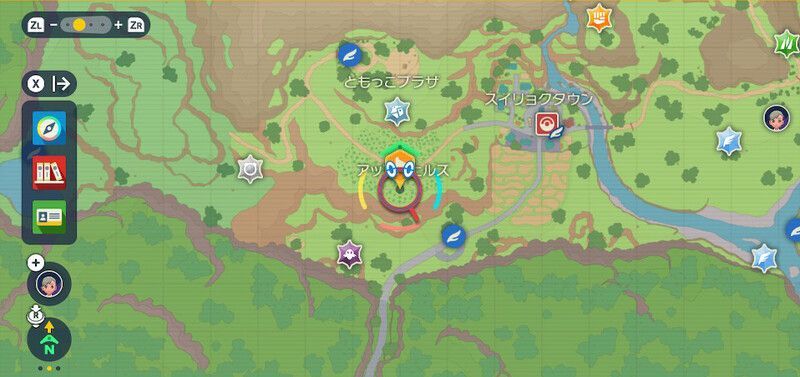 ヤンヤンマの出現場所・マップ