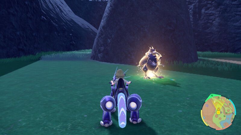 アーマーガアがいる周囲の様子