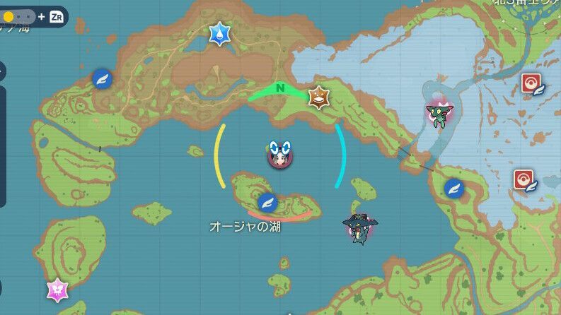 マリルリの出現場所・マップ