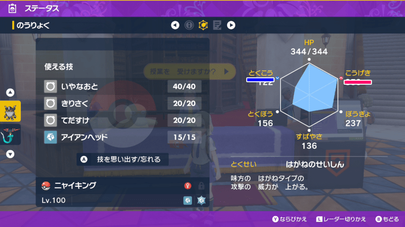 ニャイキングの性格