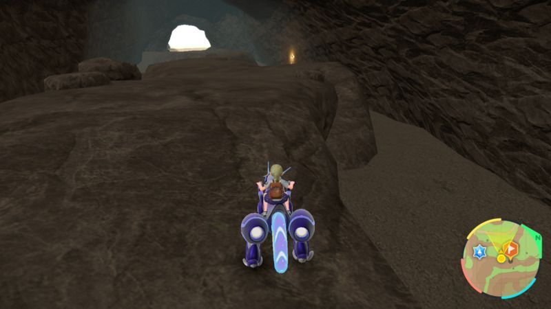 オレンジの杭がある周囲の様子3