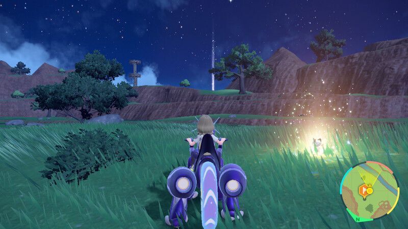 ニャースがいる周囲の様子