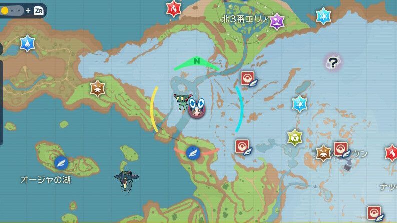 バチンウニの出現場所・マップ