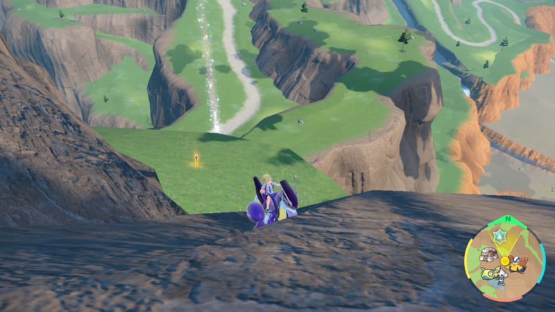 オレンジの杭がある周囲の様子2