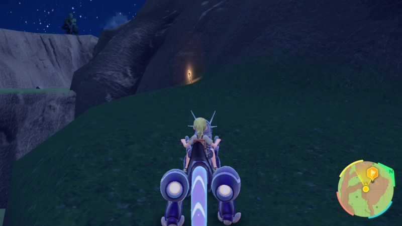 オレンジの杭がある周囲の様子4